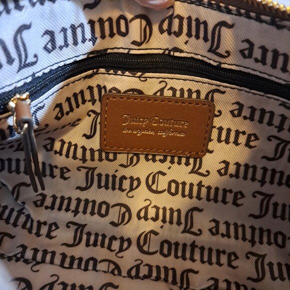 Juicy Couture I Heart Juicy Shoulder Bag Brown/Pink/Red NWT ( See Disc/Photos) - Picture 9 of 10